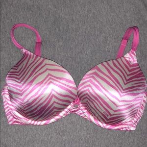 Victoria’s Secret PINK - zebra push up bra 34D